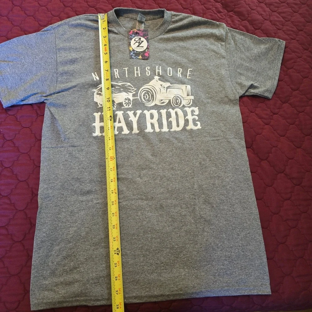 Northshore Hayride GORDON, WISCONSIN Brad & Ceila's Last Hurrah t-shirt‎  SIZE M